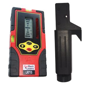 RedBack LR715 Receiver with clamp red beam universal receiver
