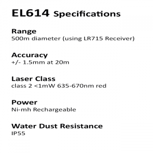 RedBack Laser EL614 Builders Laser
