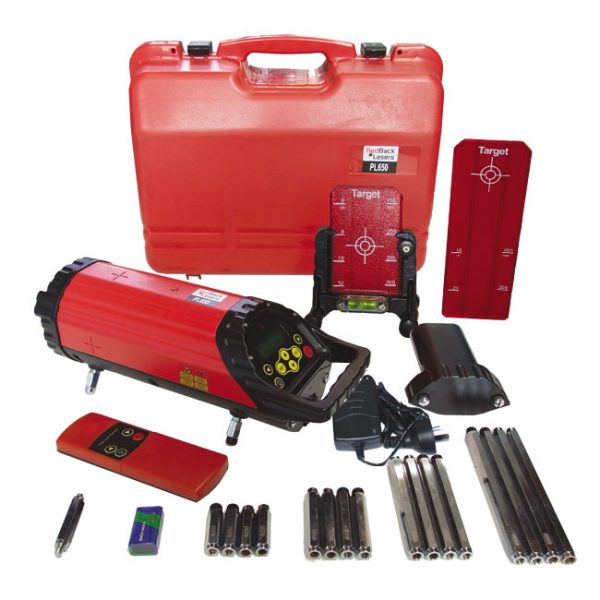 RedBack Lasers PL650 Pipe Laser Kit