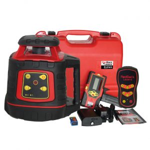 EL614S RedBack Lasers electronic self levelling rotating laser with grade and remote control