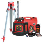 EL614SP - Package including Electronic Rotating Grade Laser with Tripod & Staff - Buy as a Pack