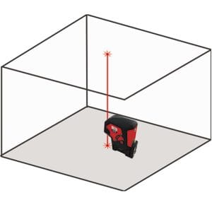 D272 Plumb Laser 2 dot 2 point 2 way laser level