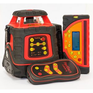 RedBack Lasers EGL624GM Tracking auto grade tracking rotating laser level for sale dual grade with millimeter receiver also available as a green beam laser GREEN624GM levels Brisbane Melbourne Perth
