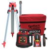 BASIC614P Package laser level with Tripod and Staff