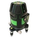 Green 360 Multi-Line Laser with Servo Electronic Self Leveling and Li-ion Battery - XLG44 Green Beam