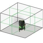 XL4G green multi line green beam laser