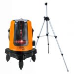 Cross Line Laser with Dots including Indoor Tripod- Auto Levelling - Unilevel UN671DT
