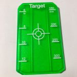 TARGET Small Green - Suitable for the PL650G Pipe Laser Target Holder - Small Green