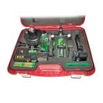 RedBack lasers XLG44AT Auto square kit with Multi Green Line laser and auto tracking base