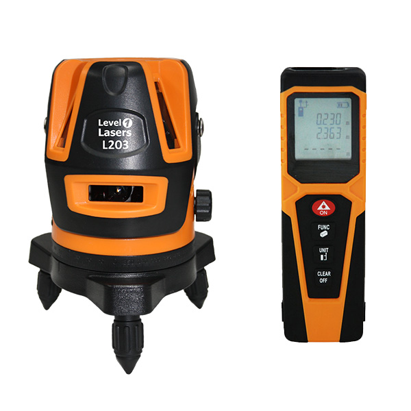 L203/LS607 multi line laser plus L1-30 laser Measure