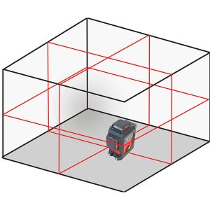 redback lasers 360R 3D laser diagram