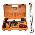 M50322S - Manual Levelling Rotating Laser with Receiver, Tripod & Staff