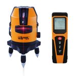 UNL59 plus L1-30 - Auto Levelling Multi-line Laser Level plus Laser Distance Measure