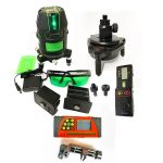 Green Multi-Line Laser with Auto Tracking Base and Millimeter Receiver Kit - XLG44XXL
