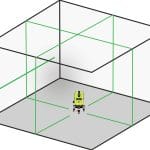Muli Line green laser for fit out