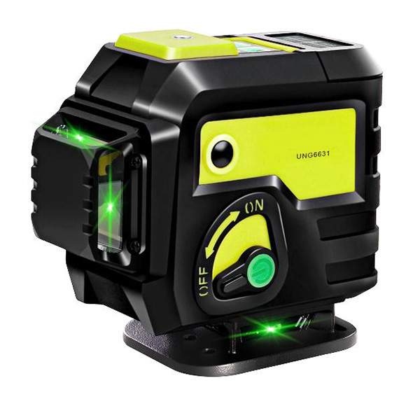 green multi line laser for flooring and fit out