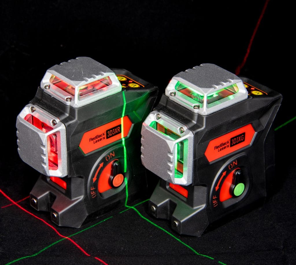 DSC6442-smaller RedBack Lasers 3D3X Range of 3D 360 Multi Line Lasers