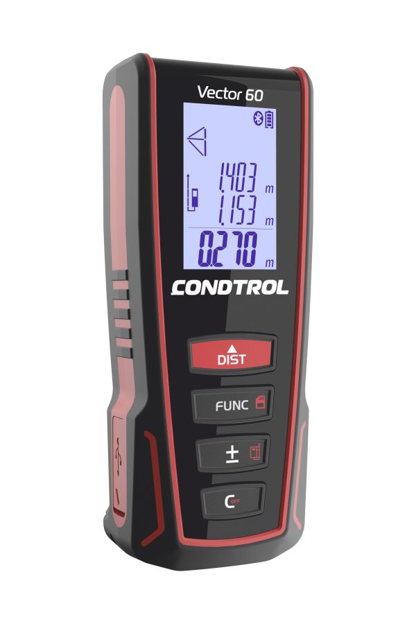 CONDTROL Vector 60 Laser Distance Measure 60m with Bluetooth