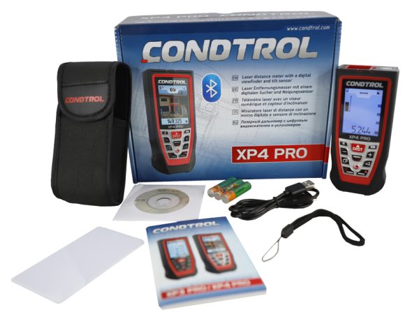 CONDTROL XP4 PRO with Video Targeting Outdoor Laser Distance Measure Kit