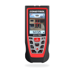 CONDTROL XP4 PRO - 150m Outdoor Laser Distance Measure with Video targeting, Inclinometer & Bluetooth