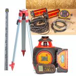 MCR910 + DGL1010GMP - RedBack Machine Control with Dual Receivers and Digital Grade Laser Level Combo