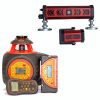Earth movers combo digital grade laser and machine receiver with wired in cab repeater unit