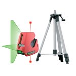 CONDTROL NEO G220 Set - Green Cross Line Laser with Plumb Lasers and Tripod