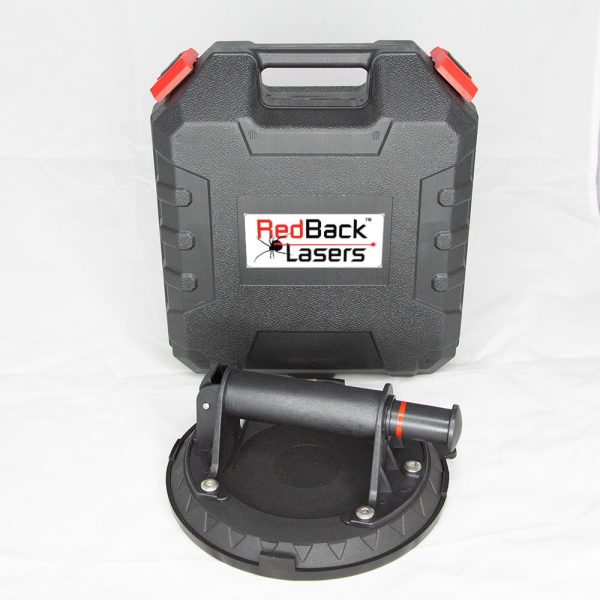 RedBack Lasers VSL202 vacuum suction lifter with manual pump with carry case.