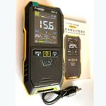 WMT-10 Moisture Meter with Instructions and USB C charging cable