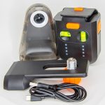 DC10 3 in 1 Electronic Suction Laser Mount, Dust collector and charging cable