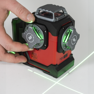 Green3DMAX  |  MAX Brightness Green 3D Line Laser - Multi-Line Laser for Trade