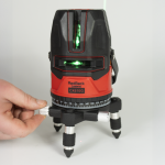 redback-lasers-cx610g-line-laser-with-llr805mm-receiver-upgrade-01-front-knob-adjustment-laser-on