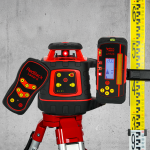 EL614SP - Grade Rotary Laser with mm Receiver (+Tripod & Staff)