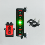 MR710D - RedBack Machine Mounted Receiver with In-Cab Display - Clamp & Magnet Mount