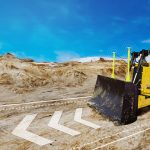 FJD H39 3D dozer control system on bulldozer
