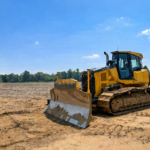 FJD Trion DC100L on a bulldozer
