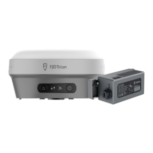 FJD Trion EG10 excavator GPS guidance system: GNSS receiver and wireless IMU